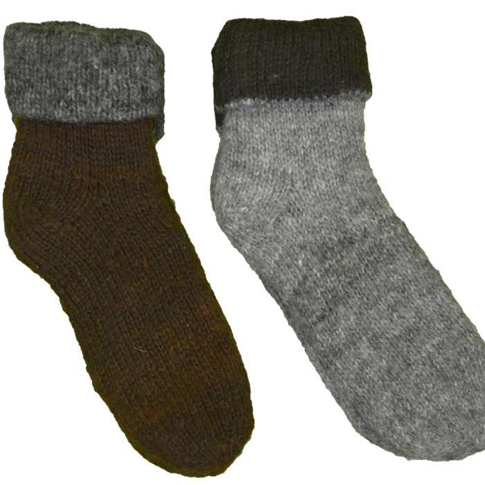 Socken und Beinstulpen