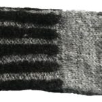 Pulswärmer Streifen Daumenloch natur