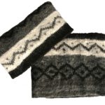 Wendeschal/Stirnband Muster/uni
