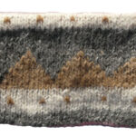 Doppel Wendestirnband Muster/uni NEU