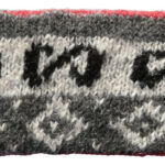 Doppel Wendestirnband Muster/uni NEU